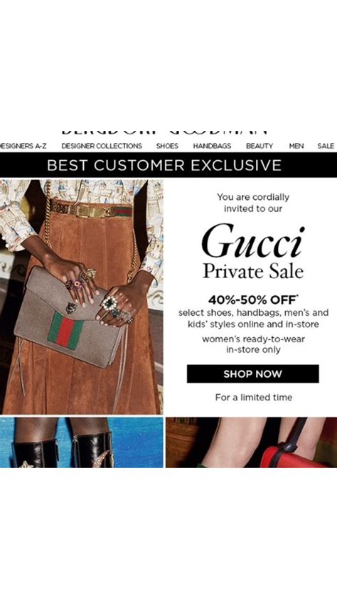 Gucci private sale 2021